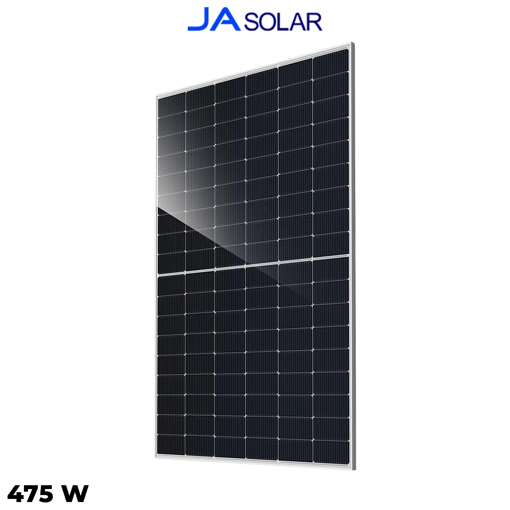 پنل خورشیدی 475 وات دوطرفه مونوکریستال JA SOLAR
