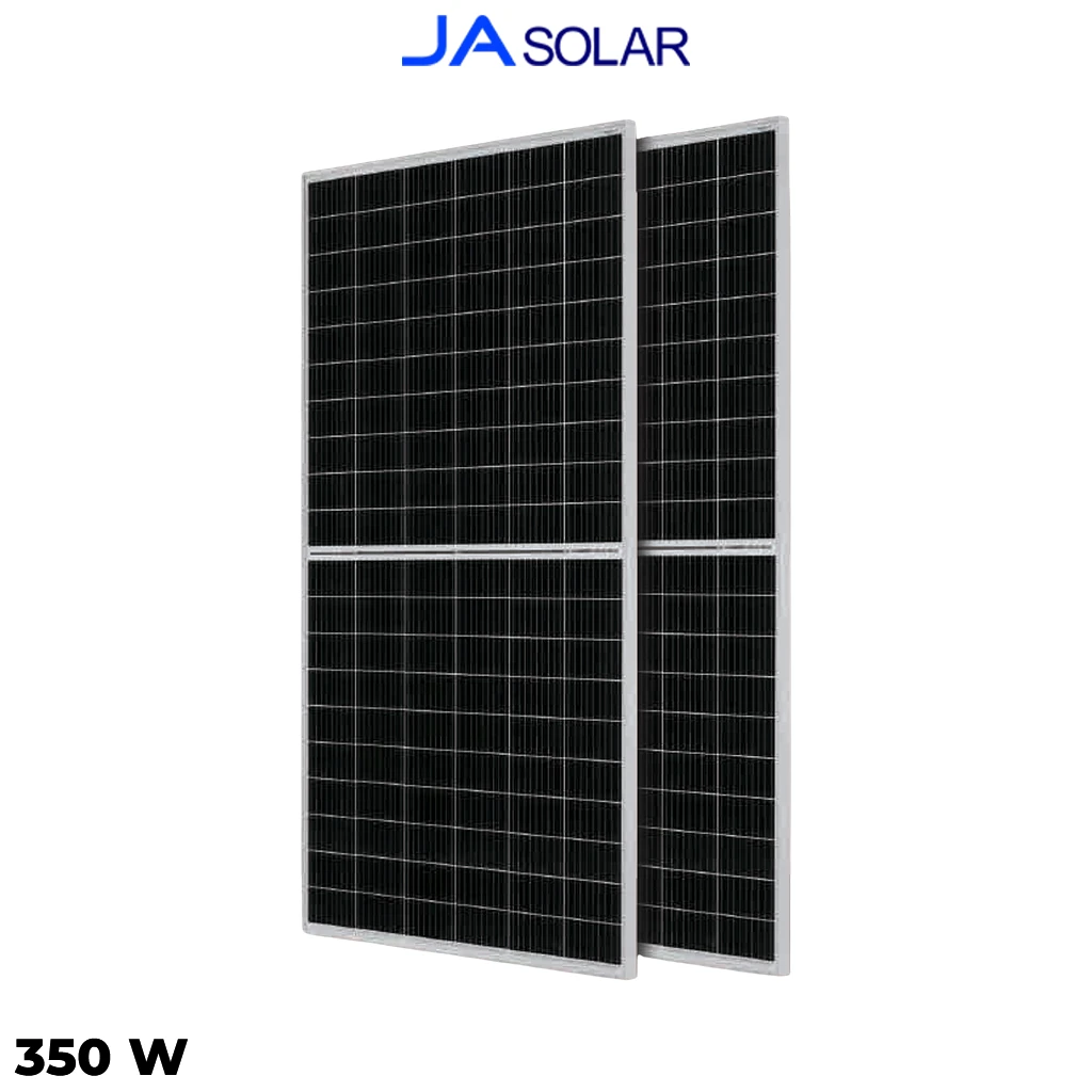 پنل خورشیدی 350 وات دوطرفه مونوکریستال JA SOLAR