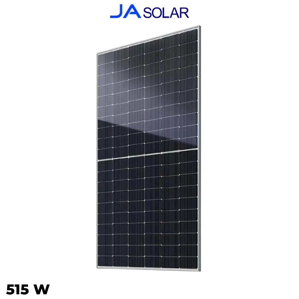 پنل خورشیدی 515 وات دوطرفه مونوکریستال JA SOLAR