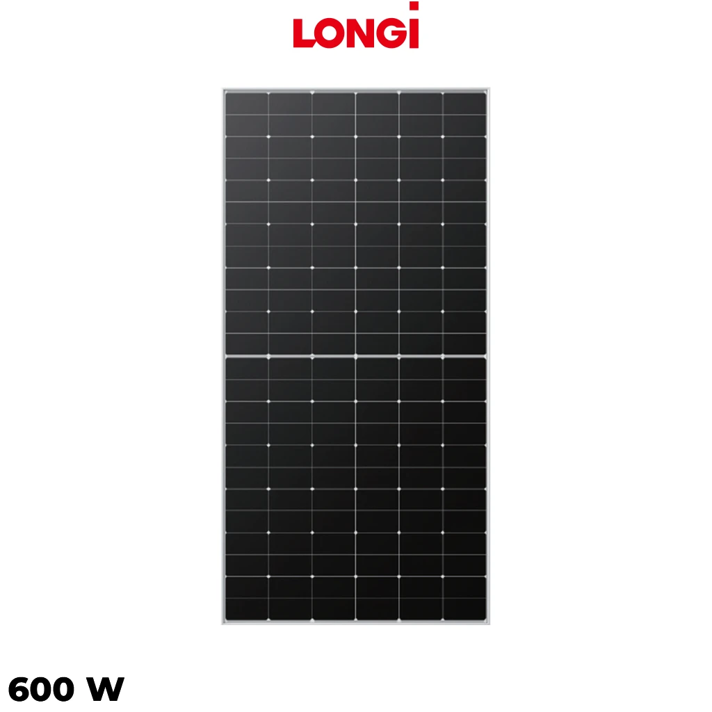 پنل خورشیدی 600 وات مونوکریستال LONGI SOLAR