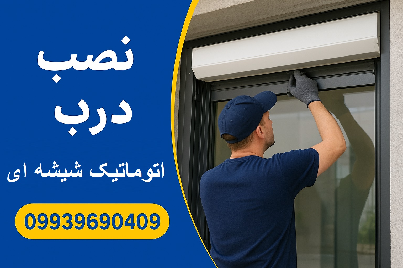 نصب کرکره برقی در پرند